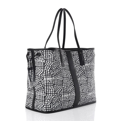 MCM Visetos Large Liz Reversible Shopper Tote Black 5 of 14