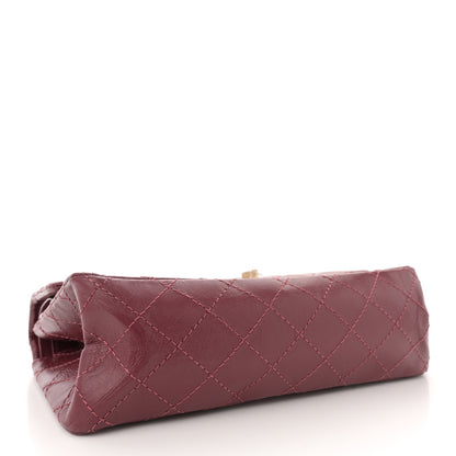 Chanel Aged Calfskin Quilted 2.55 Reissue 225 Flap Burgundy 4 of 12