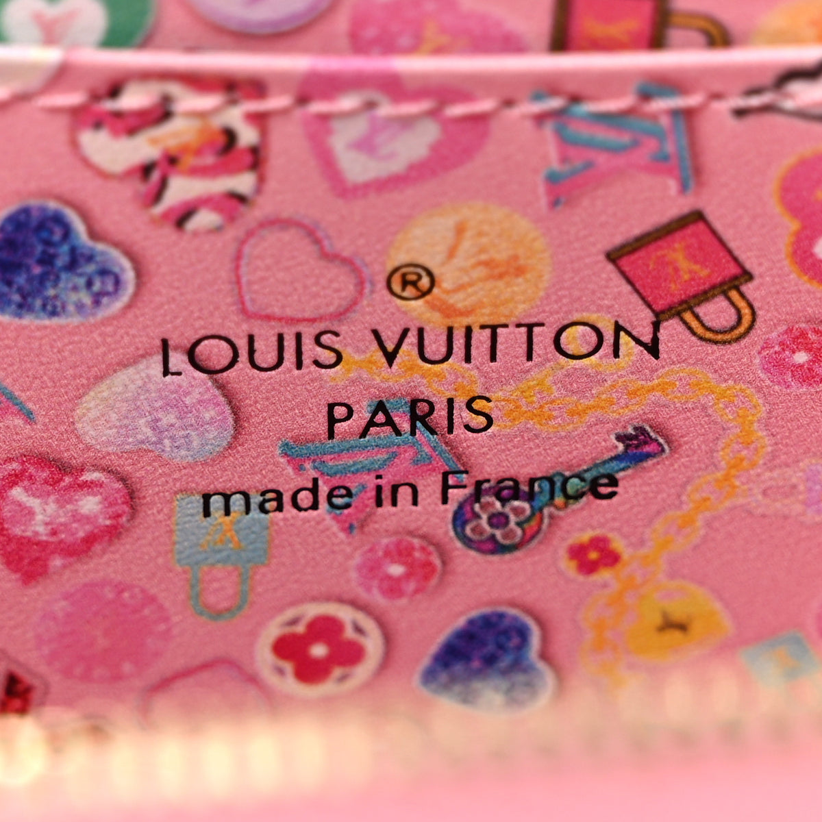 Vernis Valentine's Day Zippy Coin Purse Mochi Pink