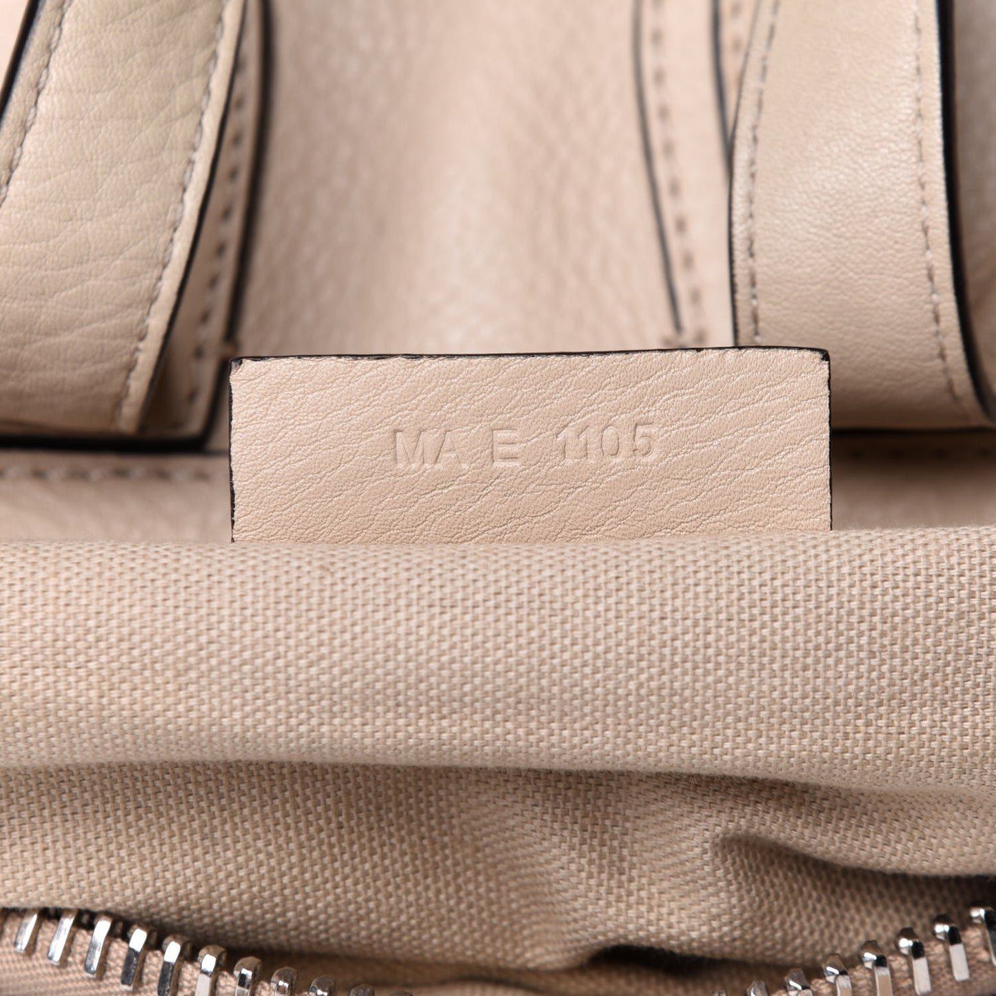 Pebbled Calfskin Small Nightingale