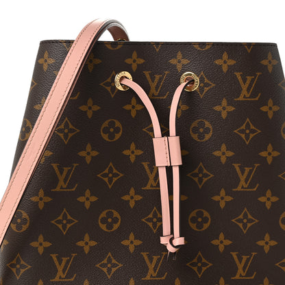 Louis Vuitton Monogram Neonoe MM Rose Poudre 7 of 9