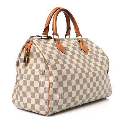Louis Vuitton Damier Azur Speedy 30 3 of 12