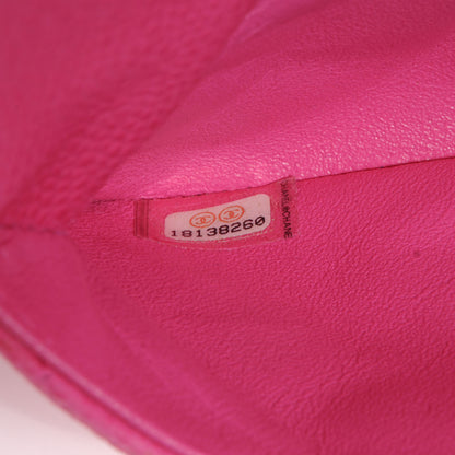 Chanel Iridescent Caviar Daily Zip Crossbody Fuchsia 9 of 9