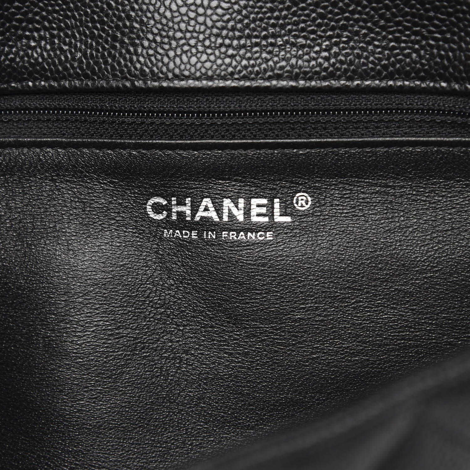 Chanel Caviar Quilted Flap Clutch Black 6 of 10