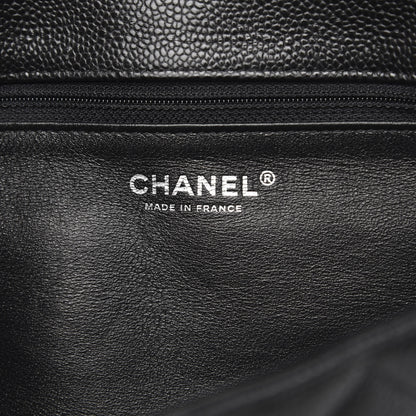 Chanel Caviar Quilted Flap Clutch Black 6 of 10