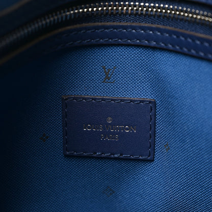 Louis Vuitton Monogram Escale Speedy Bandouliere 30 Blue 6 of 9