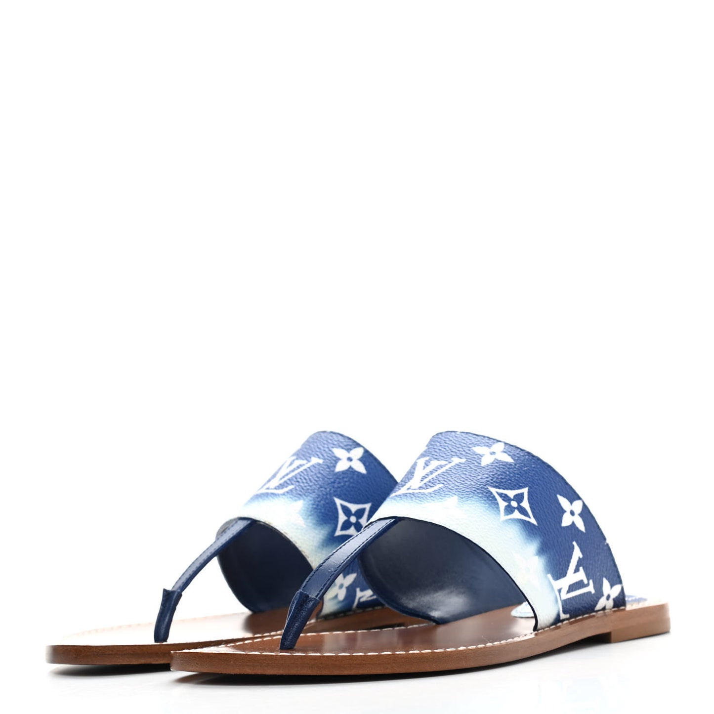 Monogram Escale Palma Sandals 36 Blue