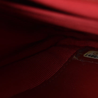 Chanel Caviar Quilted Wallet On Chain WOC Red 7 of 13
