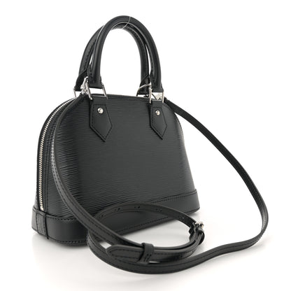 Louis Vuitton Epi Alma BB Black 3 of 9
