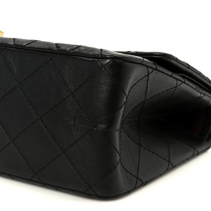 Chanel Aged Calfskin Quilted 2.55 Reissue 227 Flap Black 9 of 9