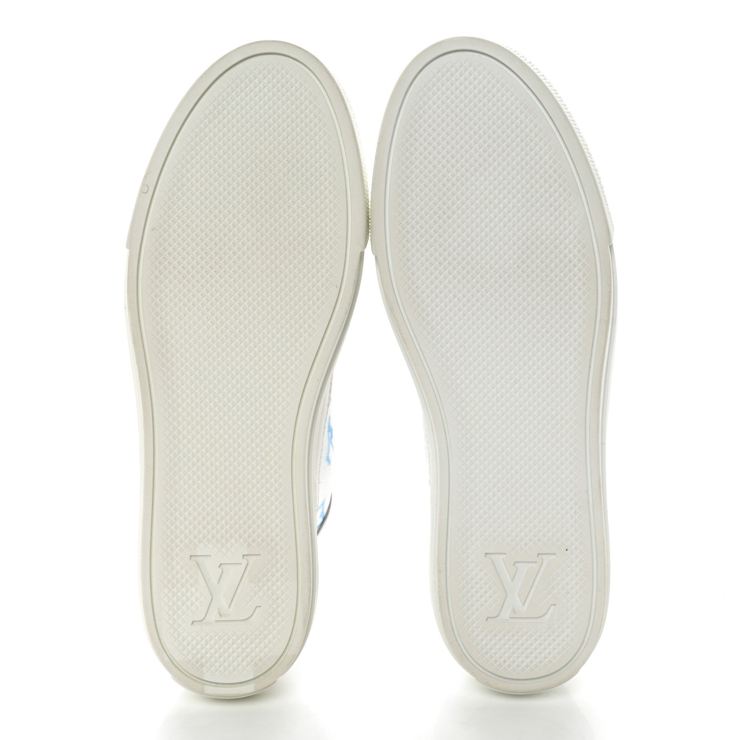Louis Vuitton Technical Fabric Calfskin Monogram Stellar Sneakers 36 Blue 5 of 10