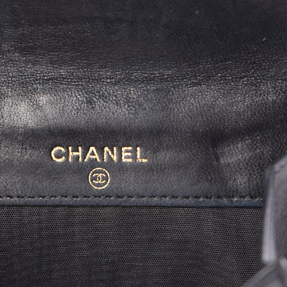 Chanel Caviar Timeless CC Compact French Wallet Black 6 of 12