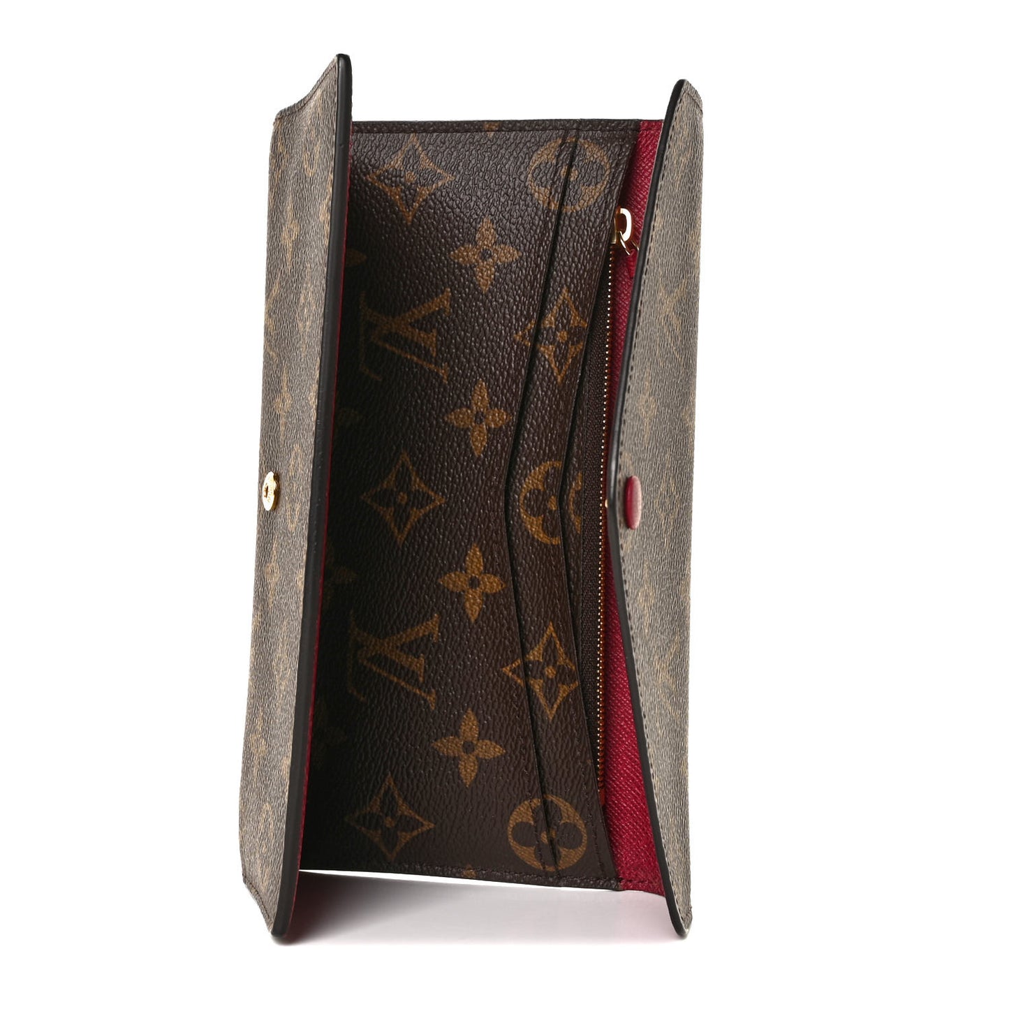 Monogram Josephine Wallet Fuchsia