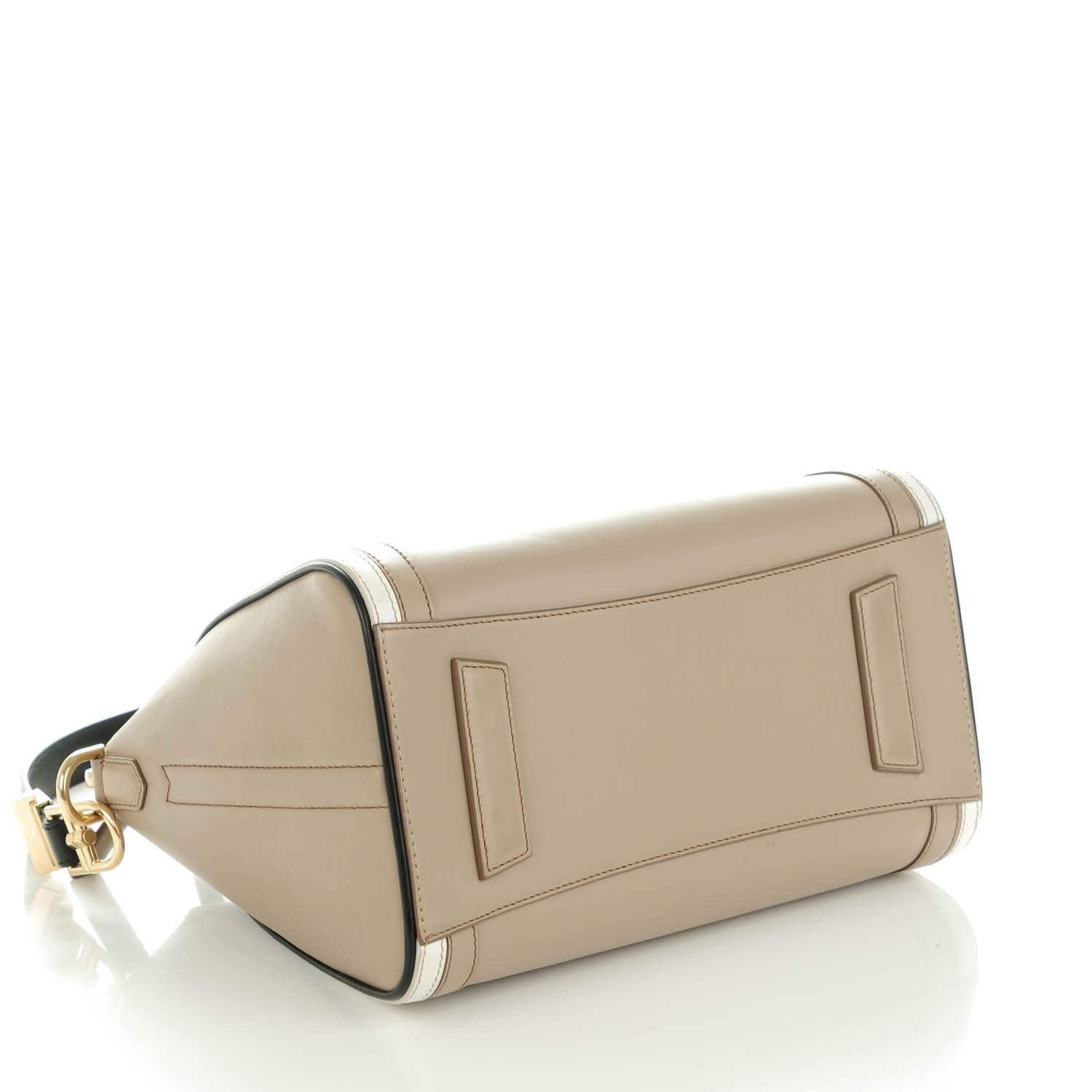 Givenchy Calfskin Small Tri-Color Antigona Beige Black White 4 of 7
