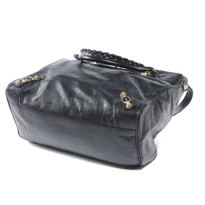Balenciaga Agneau Giant 12 Gold Hardware Velo Nero Black 3 of 6