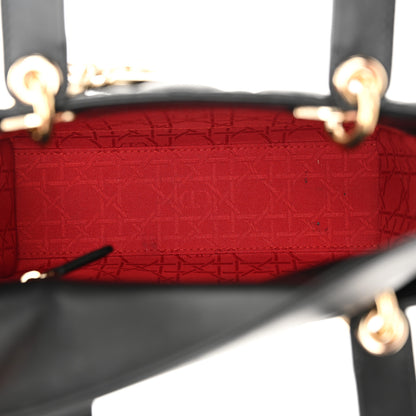 Christian Dior Lambskin Cannage Small My ABCDior Lady Dior Black 5 of 13