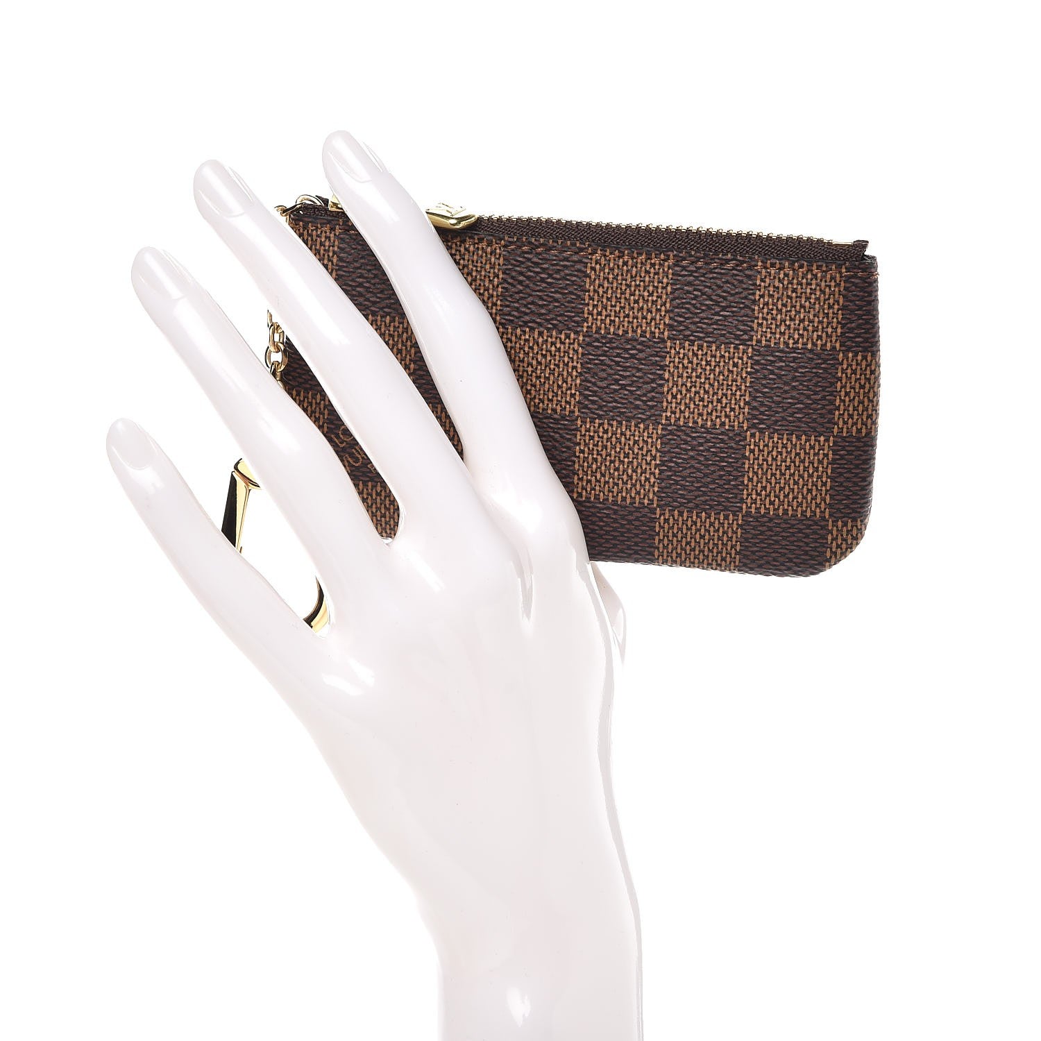 Louis Vuitton Damier Ebene Key Pouch 2 of 7