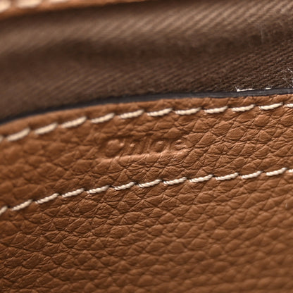 Chloe Calfskin Mini Marcie Round Crossbody Bag Nut 6 of 13