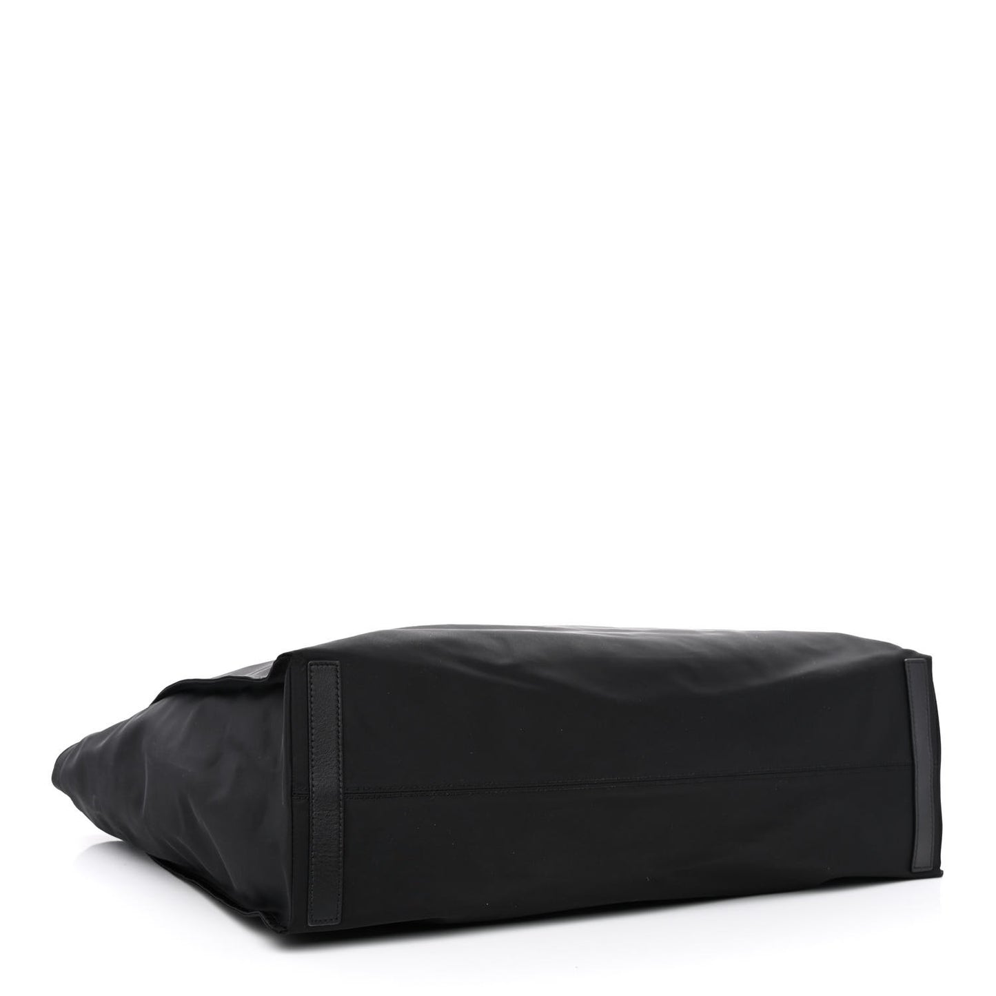 Nylon Logo Tote Bag Black