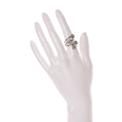 Louis Vuitton Flower Full Ring S Silver 2 of 6