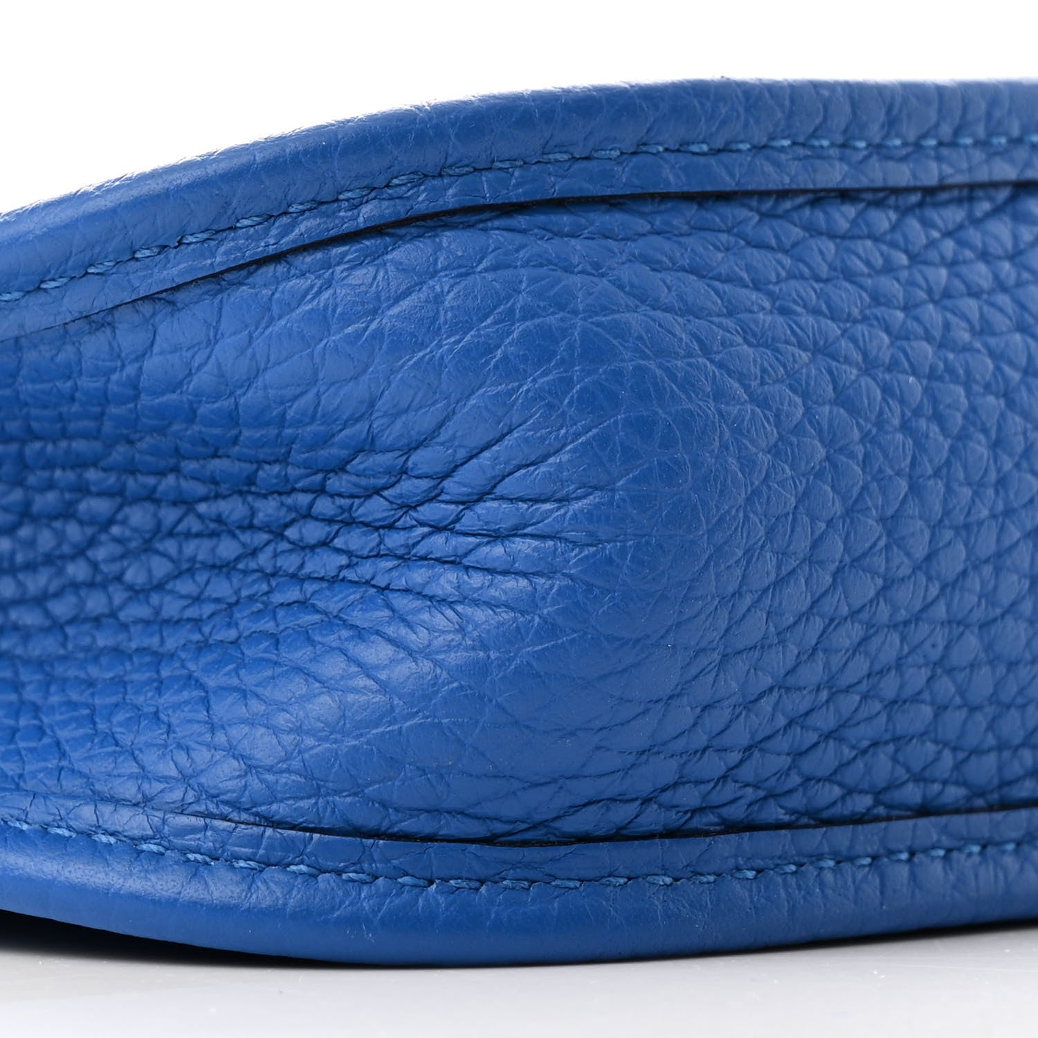 Hermes Taurillon Clemence Evelyne TPM Bleu Zellige 9 of 10