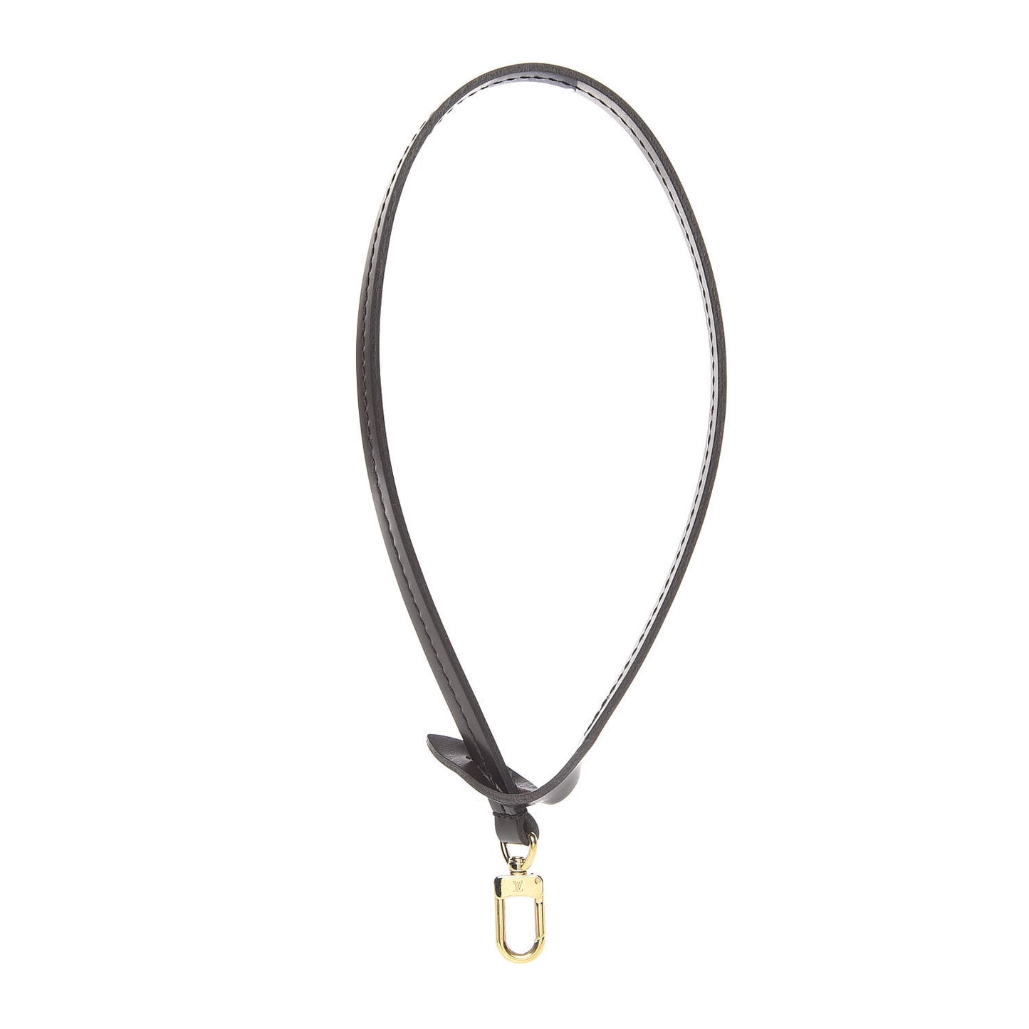 Calfskin Pochette Accessories Strap Brown