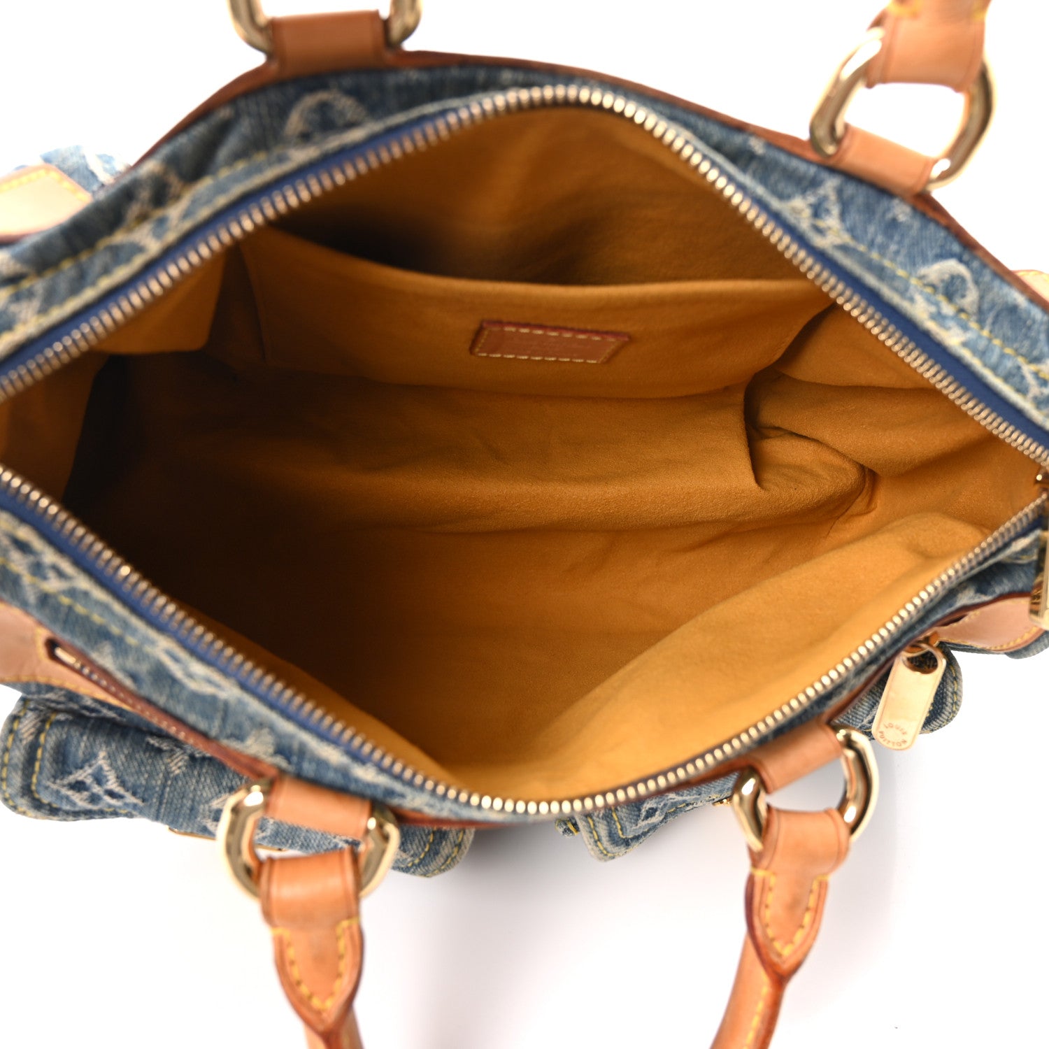 Louis Vuitton Monogram Denim Neo Speedy Blue 5 of 9