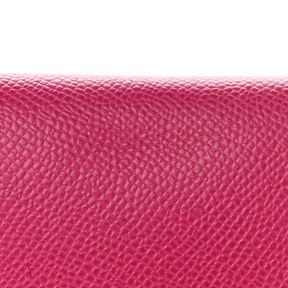 Hermes Epsom Bastia Coin Purse Rose Pourpre 8 of 10