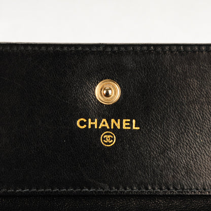 Chanel Caviar Timeless CC Compact Double Sided Wallet Black 7 of 8