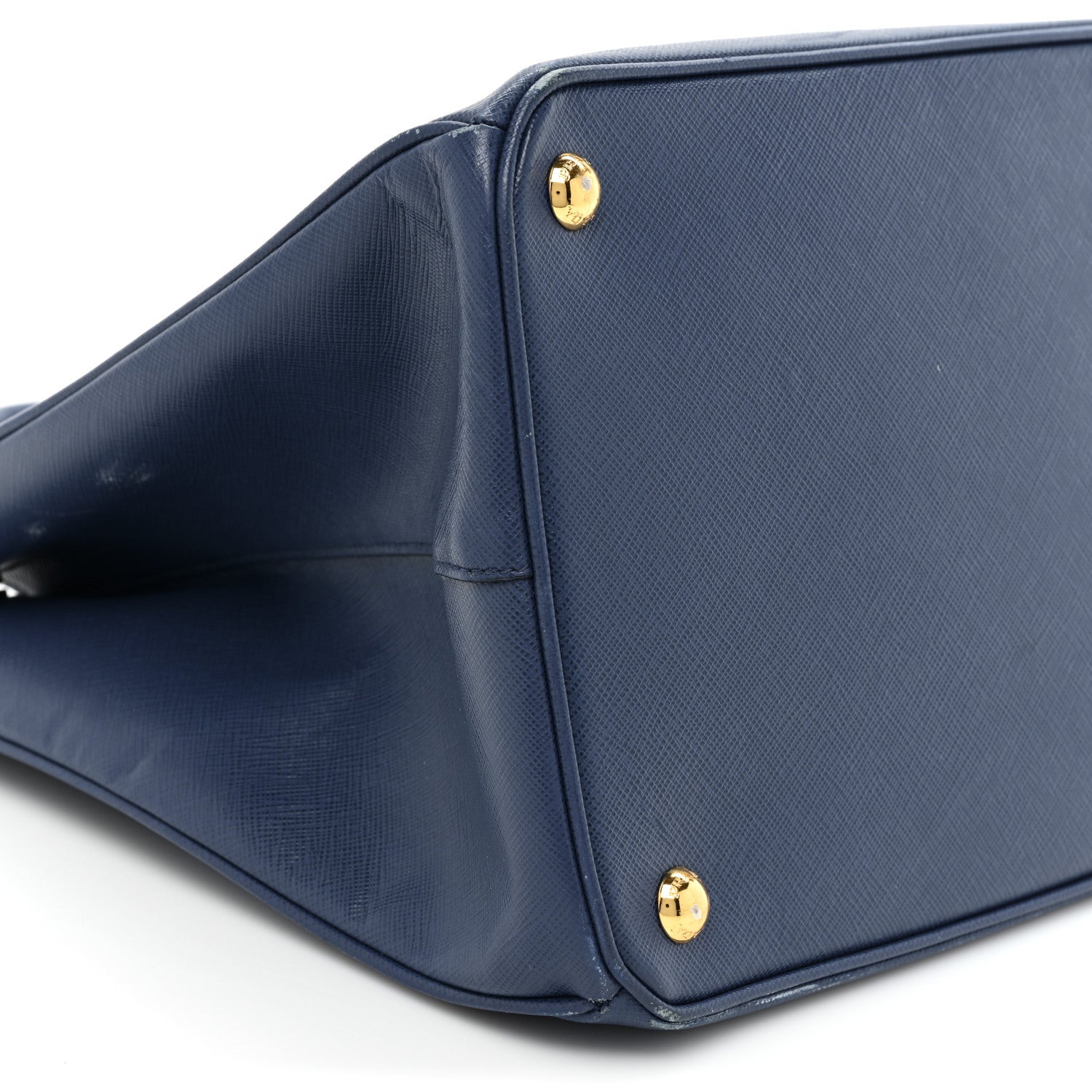 Prada Saffiano Lux Large Tote Bluette 8 of 15