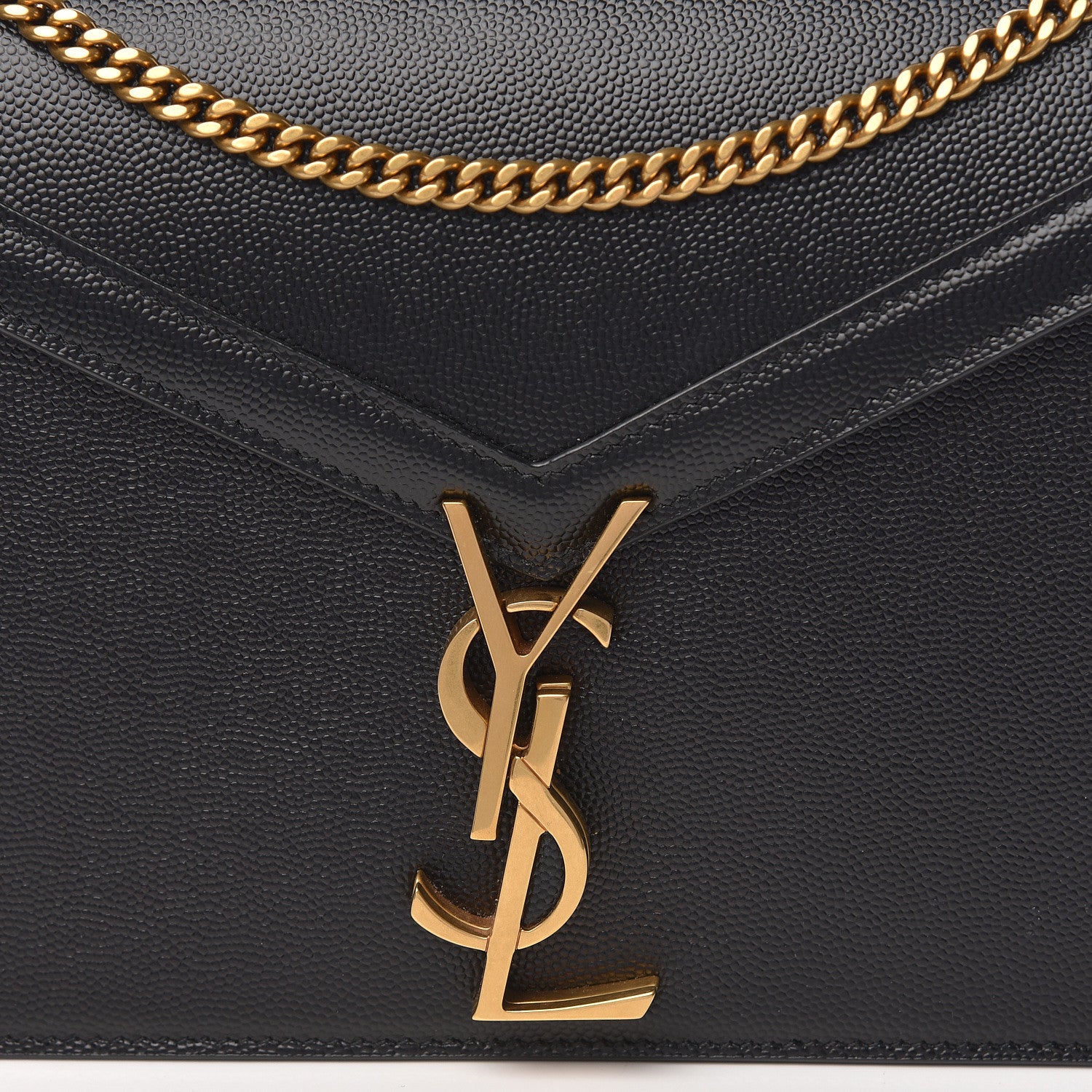 Saint Laurent Grain De Poudre Monogram Marceau Crossbody Bag Black 7 of 10