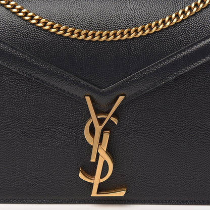 Saint Laurent Grain De Poudre Monogram Marceau Crossbody Bag Black 7 of 10