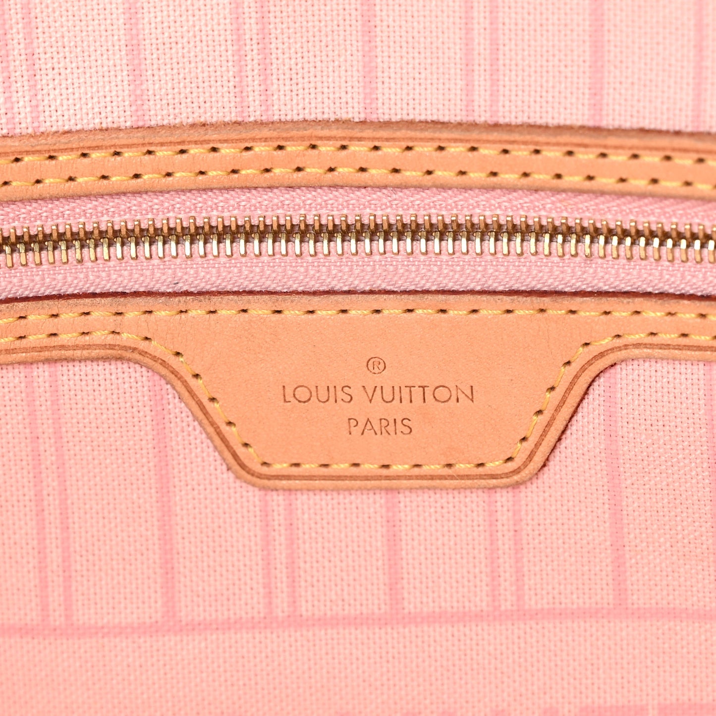 Damier Azur Neo Neverfull MM Rose Ballerine