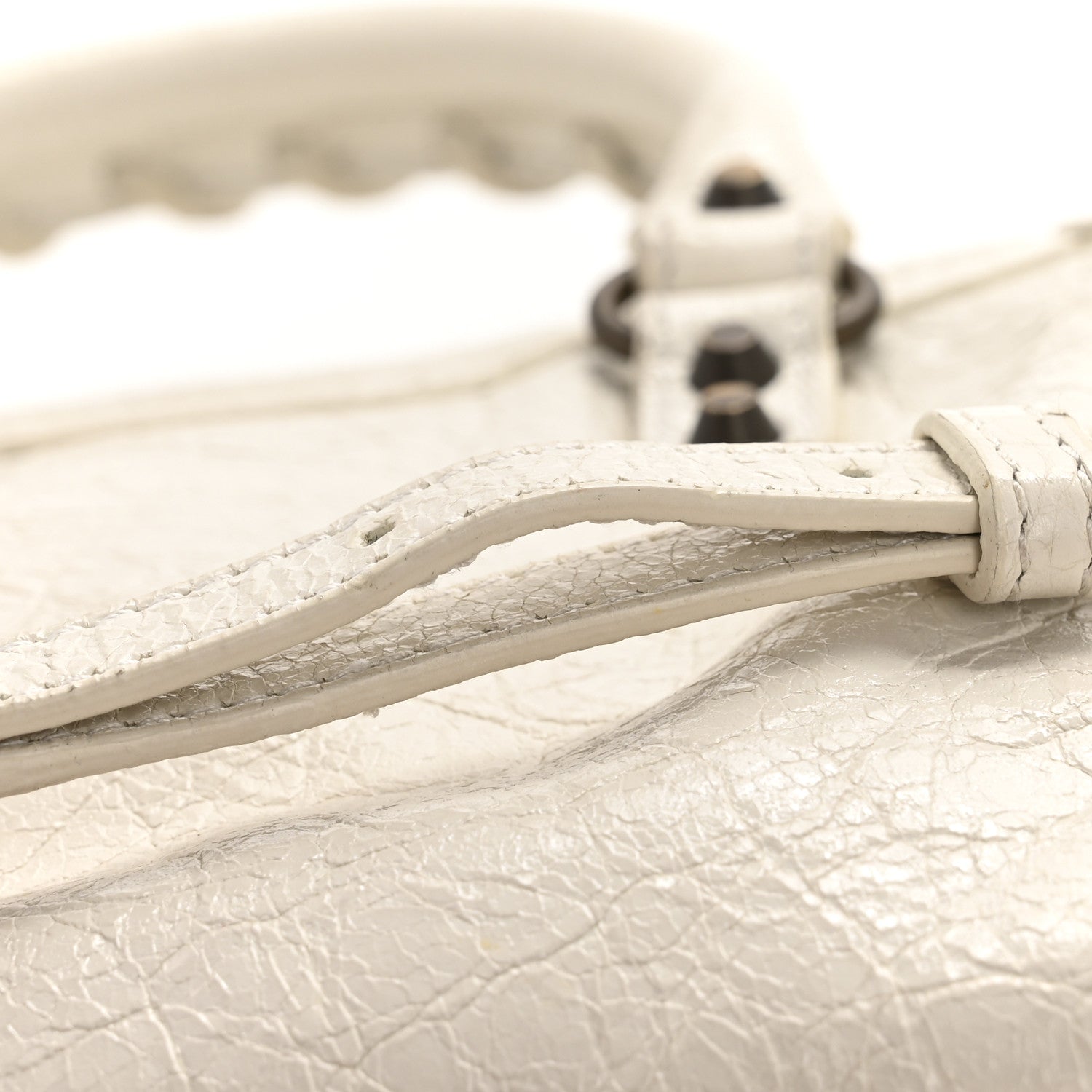 Balenciaga Agneau Classic Hardware Nano City White 12 of 14