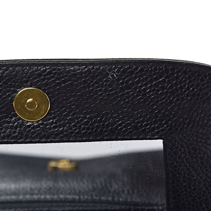 Chanel Caviar Timeless CC Flap Pouch Black 9 of 13