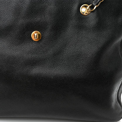 Chanel Caviar Shoulder Bag Black 14 of 14