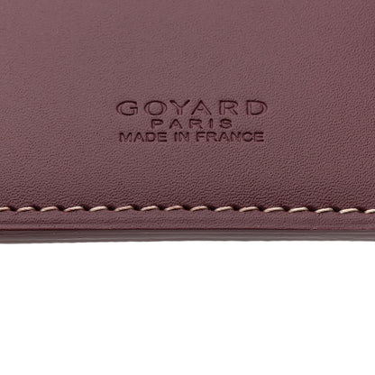 Goyard Goyardine Saint Roch Wallet Burgundy 5 of 7