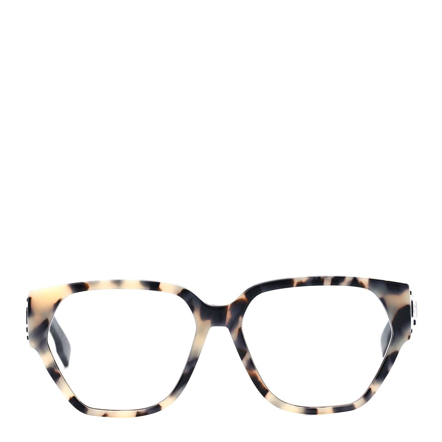 Acetate Square DiorID1 Sunglasses White Tortoise