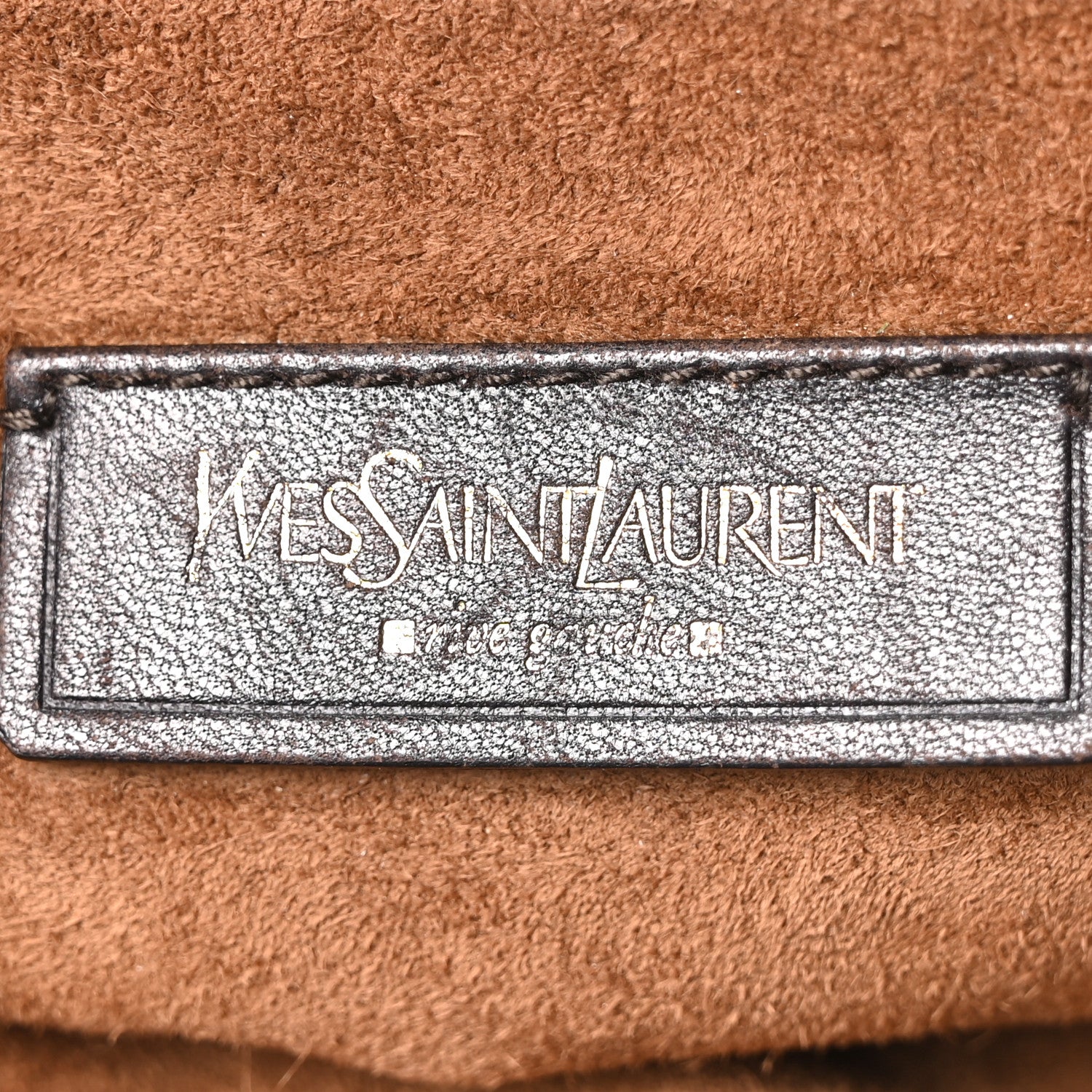 Saint Laurent Calfskin Montmarte Bag Brown 6 of 10
