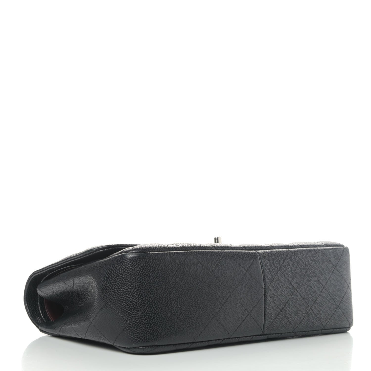 Chanel Caviar Quilted Jumbo Double Flap Black 6 of 10