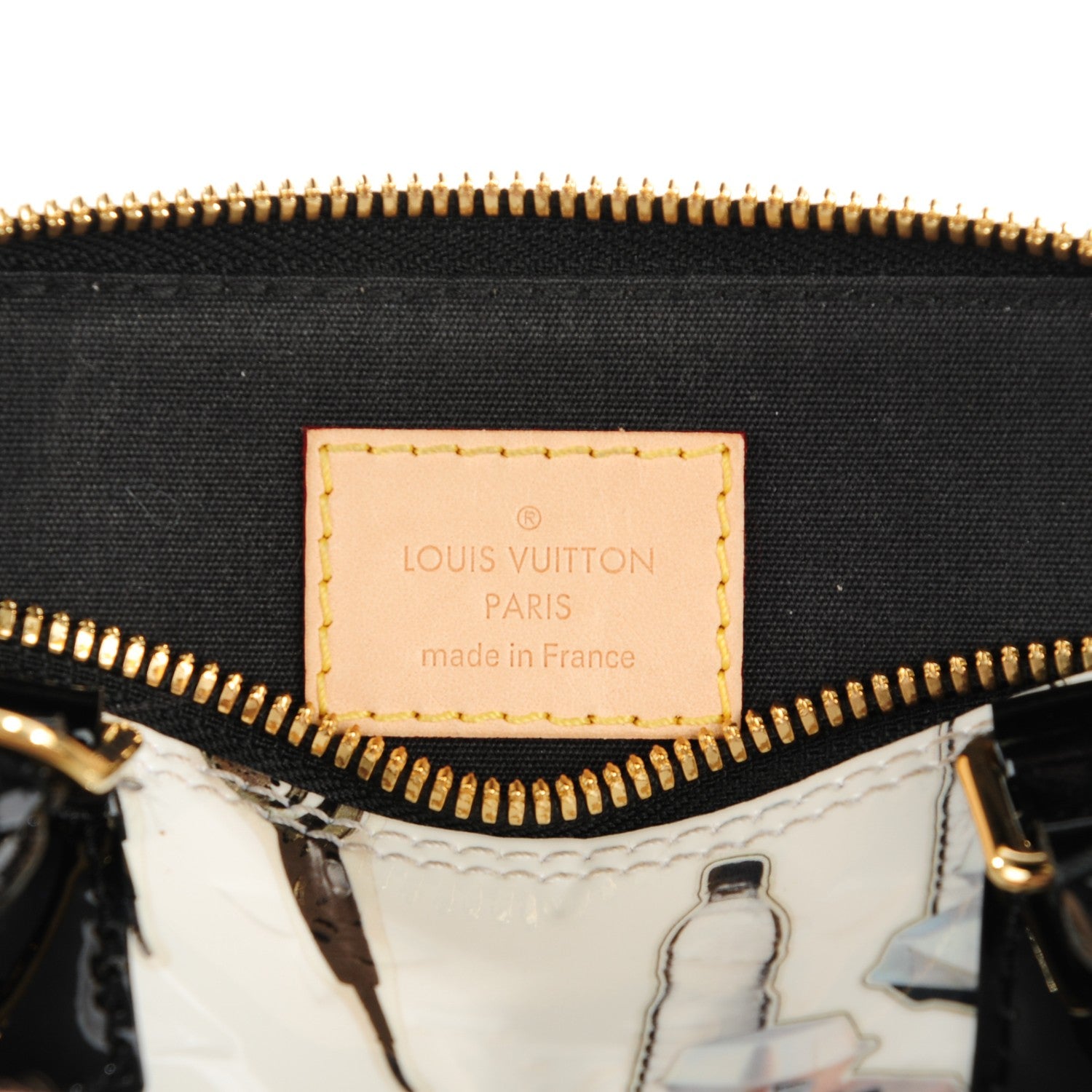 Louis Vuitton Vernis Stickers Alma BB 6 of 7