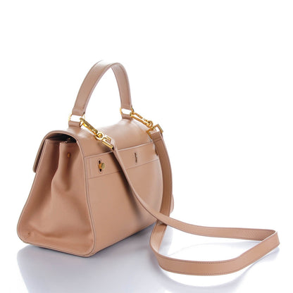 Saint Laurent Calfskin Canvas Small Muse Two Beige 3 of 7