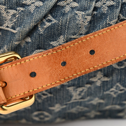 Louis Vuitton Denim Neo Cabby MM Blue 18 of 20