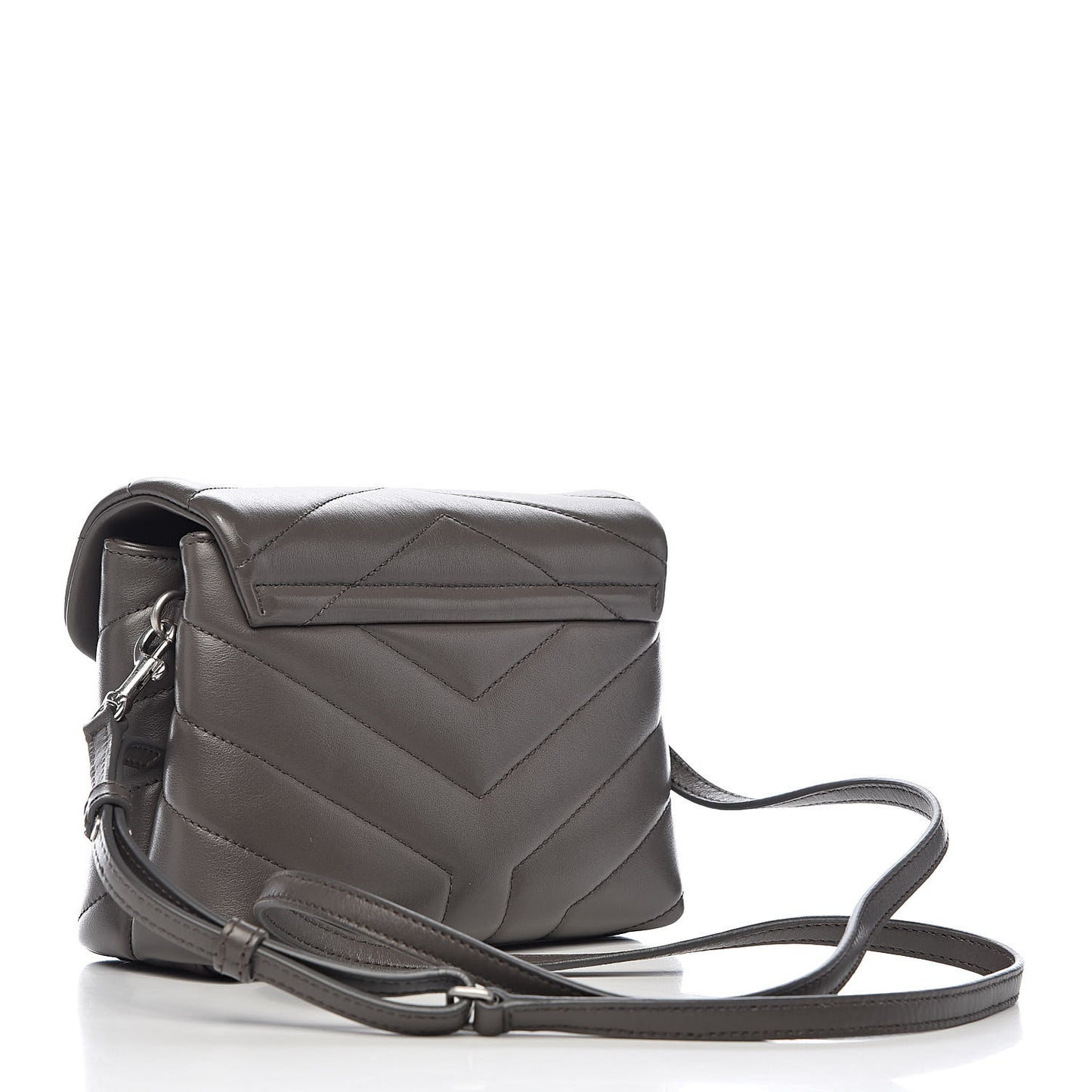 Calfskin Y Quilted Monogram Toy Loulou Crossbody Bag Earth
