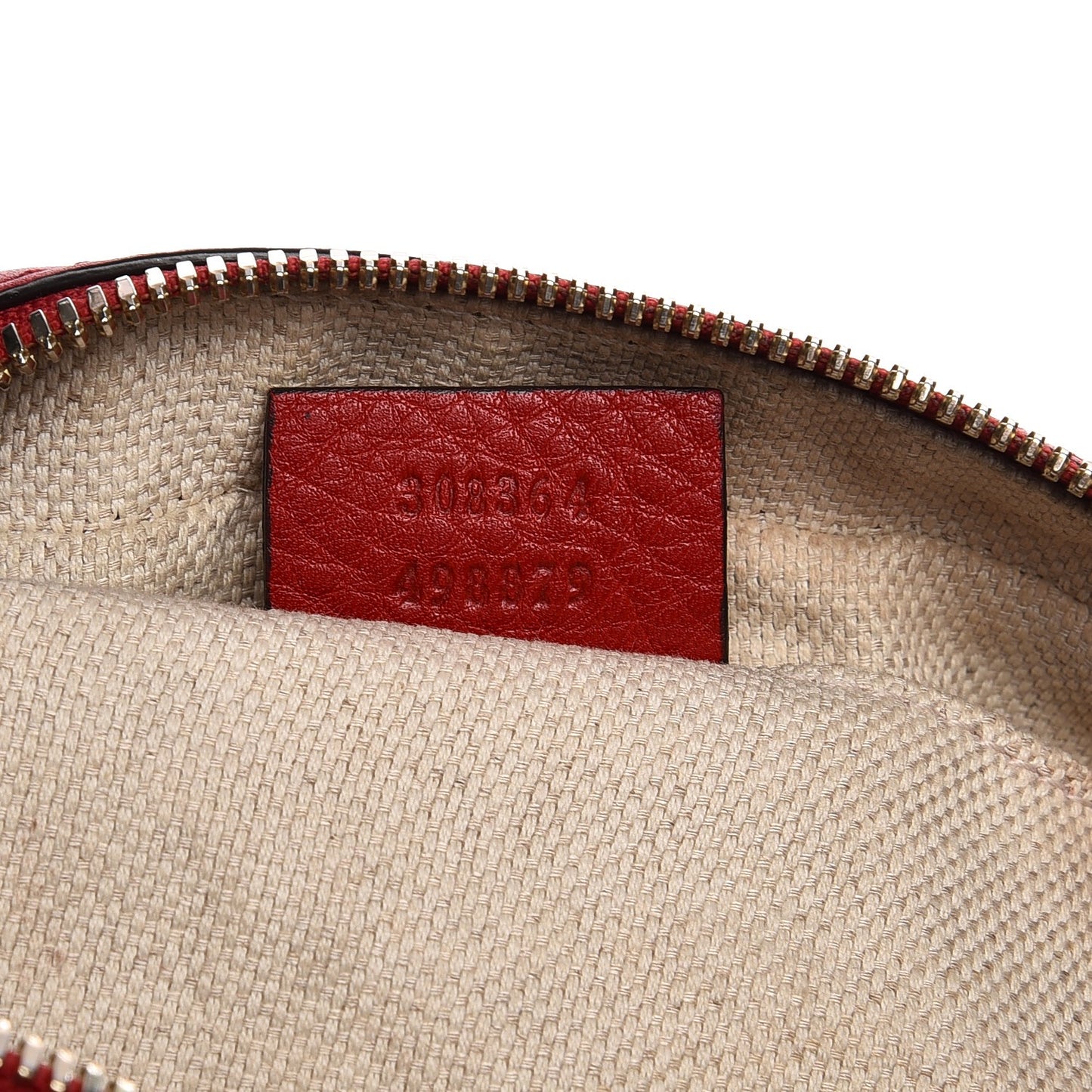 Pebbled Calfskin Small Soho Disco Bag Tabasco Red