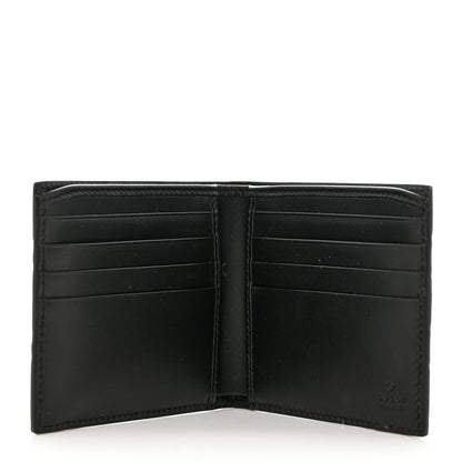 Gucci Guccissima Signature Dorian Bi-Fold Wallet Black 5 of 7