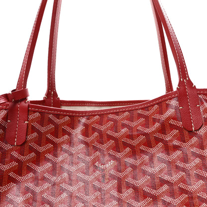 Goyard Goyardine Saint Louis GM Red 7 of 9