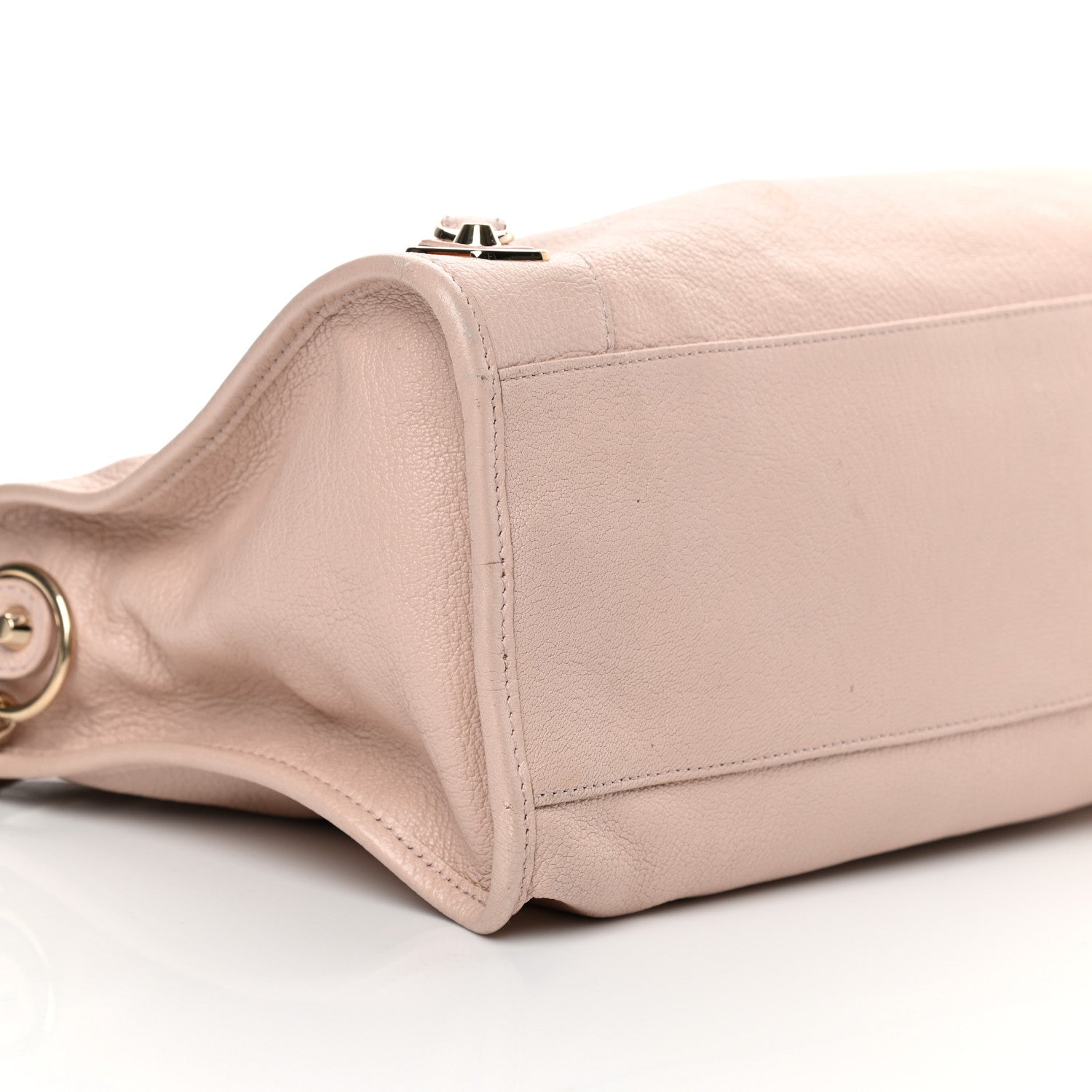 Balenciaga Chevre Gold Metallic Edge Hardware City Rose Aubepine Bois de Rose 9 of 16