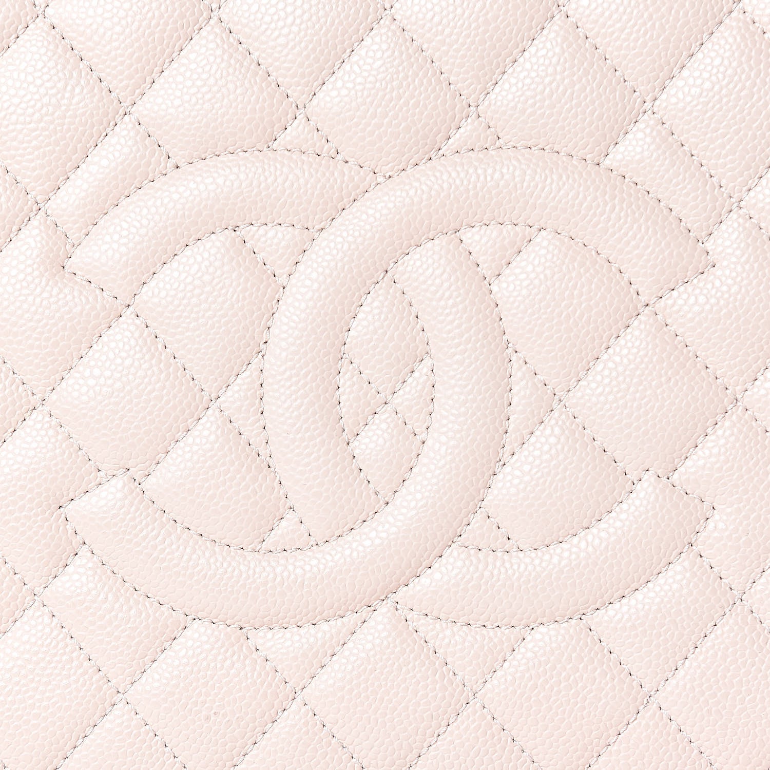 Chanel Caviar Quilted Grand Shopping Tote GST Light Pink 8 of 12