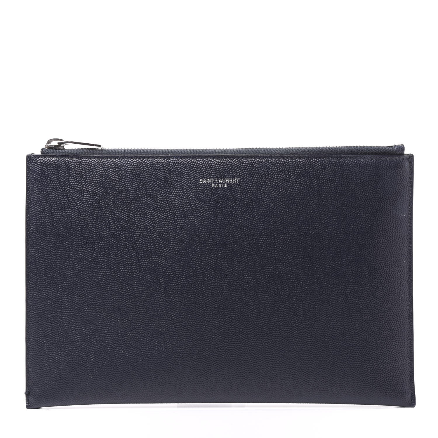 Saint Laurent Grain de Poudre Mini Tablet Holder Black 1 of 9